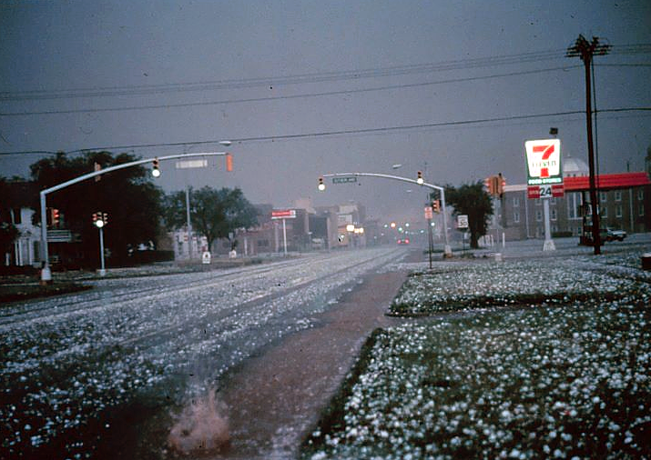 The Destructive Dallas 2012 Hail Storm