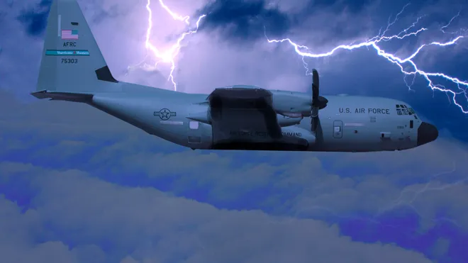 The Hurricane Hunters:  The Aircraft That Can Punch Through Category 5 Hurricanes