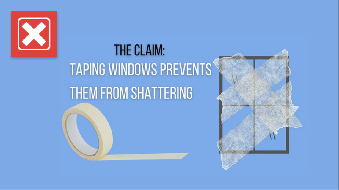 Should You Tape Your Windows During A Hurricane Top 5 Hurricane Myths Debunked - Collective Weather